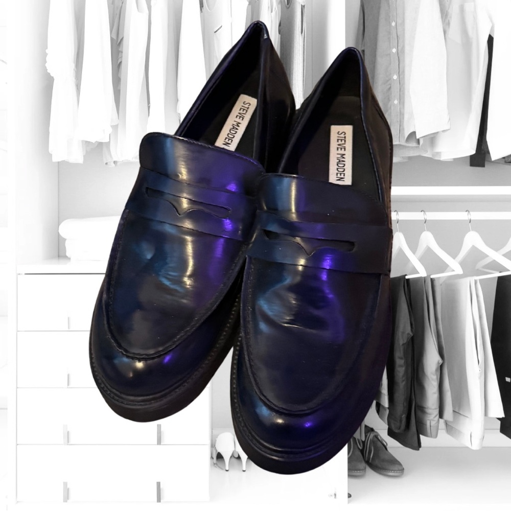 Steve Madden Women’s Blue Loafers